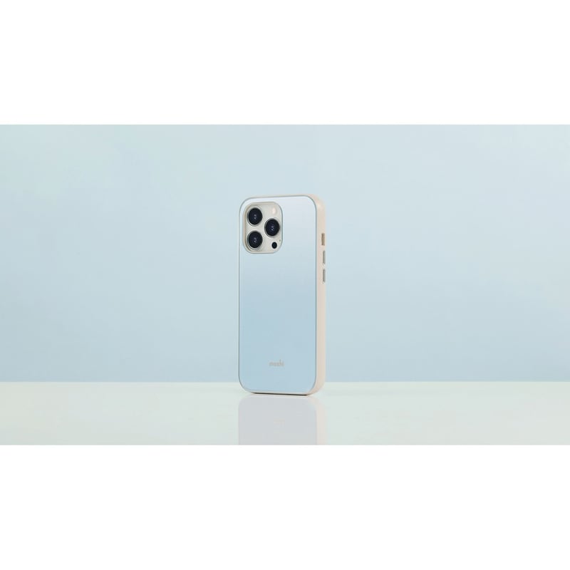 Moshi iGlaze Slim Hardshell Case Adriatic Blue for iPhone 13 Pro Max - Thumbnail 2