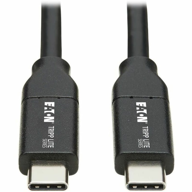 Tripp Lite by Eaton USB-C Cable (M/M) USB 2.0 5A (100W) Rated USB-IF Certified 3M (9.9 ft) - Thumbnail 1