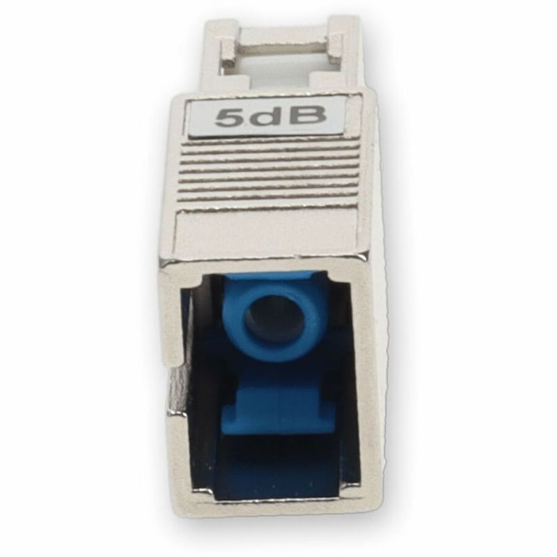 AddOn 2-Pack of 5dB fixed SC Male to SC Female OS1 SMF Simplex Fiber Attenuators - Thumbnail 4
