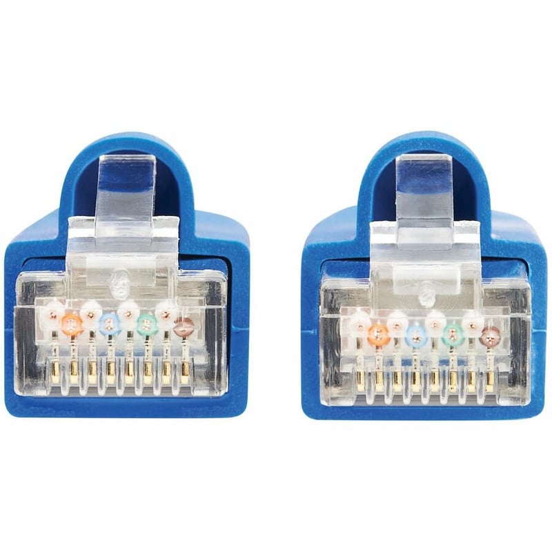 Tripp Lite series Cat8 40G Snagless SSTP Ethernet Cable (RJ45 M/M), PoE, Blue, 2 ft. (0.6 m) - Thumbnail 2