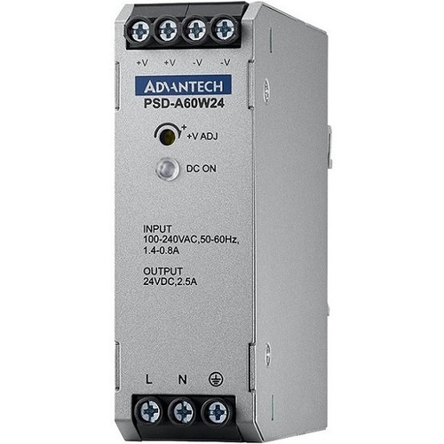 Advantech 60 Watts Compact Size DIN-Rail Power Supply - Thumbnail 1