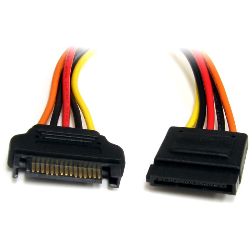 StarTech.com 12in 15 Pin SATA Power Extension Cable - Thumbnail 1