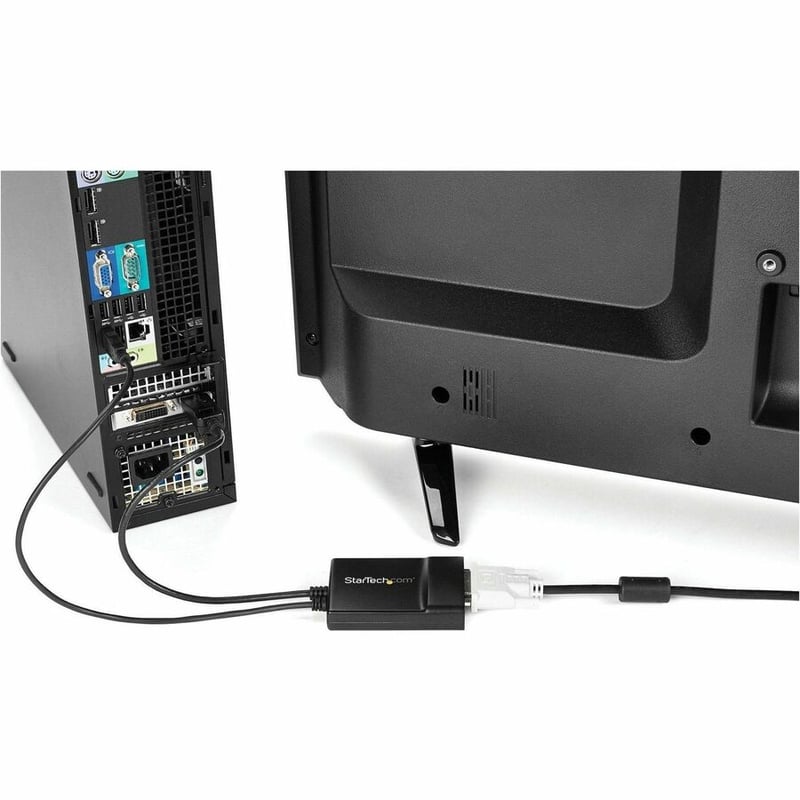 StarTech.com DisplayPort to DVI Dual Link Active Adapter, DisplayPort to DVI-D Adapter/Video Converter 2560x1600 60Hz, DP to DVI Adapter - Thumbnail 5