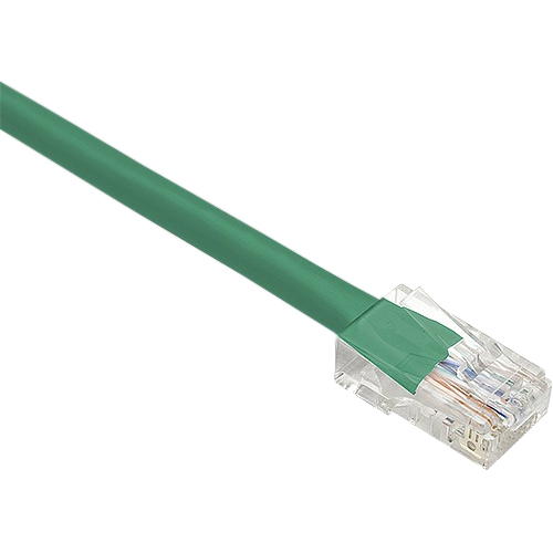 UNC CAT6 PATCH CABLE, 07 FT GREEN. HIGH-PERFORMANCE CAT6 ETHERNET CABLE DESIGNED