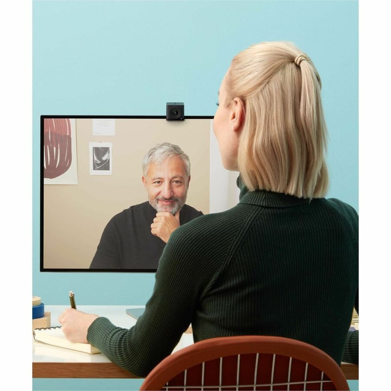 Huddly Webcam - 12 Megapixel - 30 fps - Matte Black - USB 3.0 Type C - Thumbnail 2
