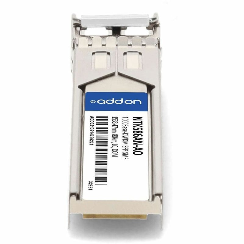 AddOn Ciena NTK586AN Compatible TAA Compliant 1000Base-DWDM 100GHz SFP Transceiver (SMF, 1533.47nm, 80km, LC, DOM) - Thumbnail 4
