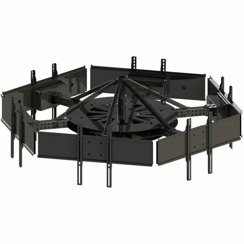 Peerless-AV&reg; Multi-Display Ceiling Mount with Six Telescoping Arms for 37" to 42" Displays - Thumbnail 1
