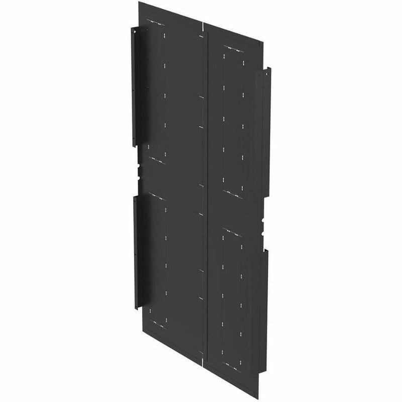 Panduit FlexFusion Day 2 Side Panel, 51RU x 1200mm, Black - Thumbnail 2