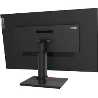 Lenovo ThinkVision P32p-20 32" Class Webcam 4K UHD LCD Monitor - 16:9 - Raven Black - Thumbnail 3