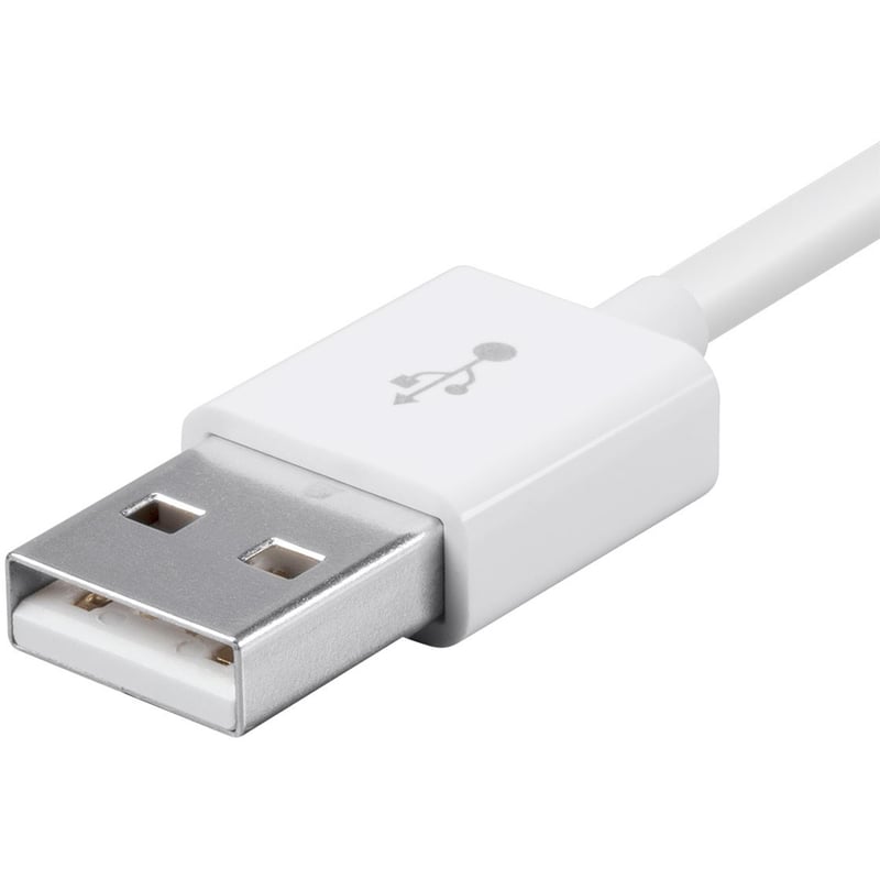 SELECT SERIES APPLE MFI CERTIFIED LIGHTNING TO USB CHARGE & SYNC CABLE, 10FT WHI - Thumbnail 4
