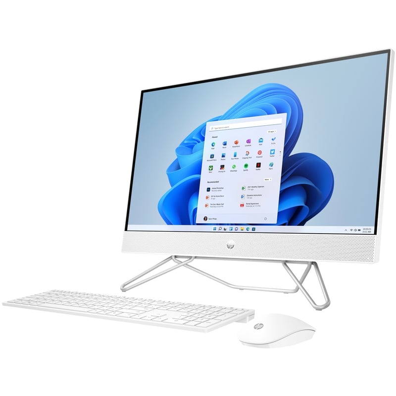 HP 24-cb1170 All-in-One Computer - Intel Core i5 12th Gen i5-1235U - 8 GB - 512 GB SSD - 23.8" Full HD Touchscreen - Desktop - Thumbnail 1