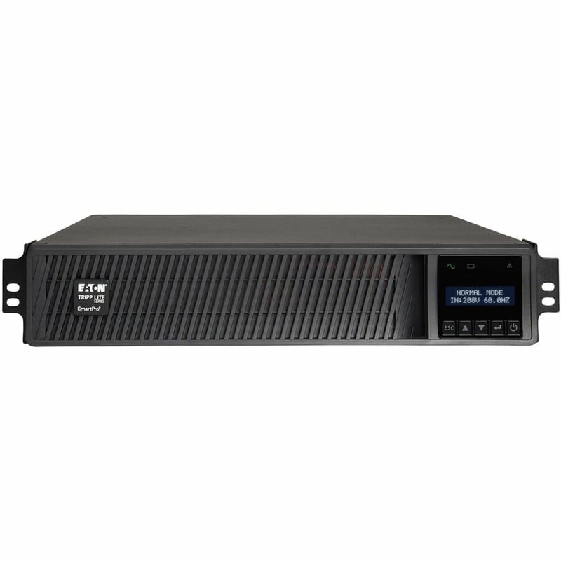 Eaton Tripp Lite Series SmartPro 1500VA 1500W 208V Line-Interactive Sine Wave UPS - 8 Outlets, Extended Run, Network Card Included, LCD, USB, DB9, 2U Rack/Tower Battery Backup - Thumbnail 3
