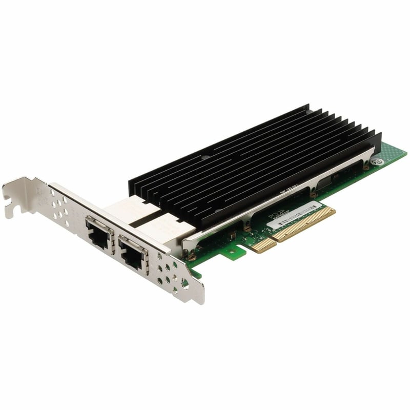 AddOn HP 656596-B21 Comparable 10Gbs Dual Open RJ-45 Port 100m PCIe x8 Network Interface Card - Thumbnail 1