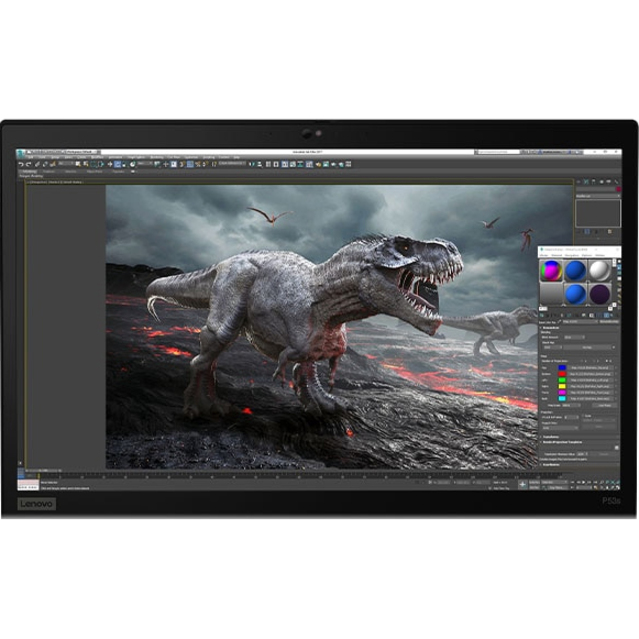 Lenovo ThinkPad P53s 20N60053US 15.6" Touchscreen Mobile Workstation - Full HD - Intel Core i7 8th Gen i7-8565U - 24 GB - 512 GB SSD - English Keyboard - Black - Thumbnail 5
