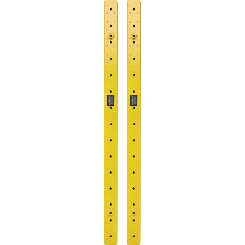 Eaton Tripp Lite Series Vertical Cable Manager - Flexible Rings, Yellow, 6 ft. (1.8 m) - Thumbnail 2