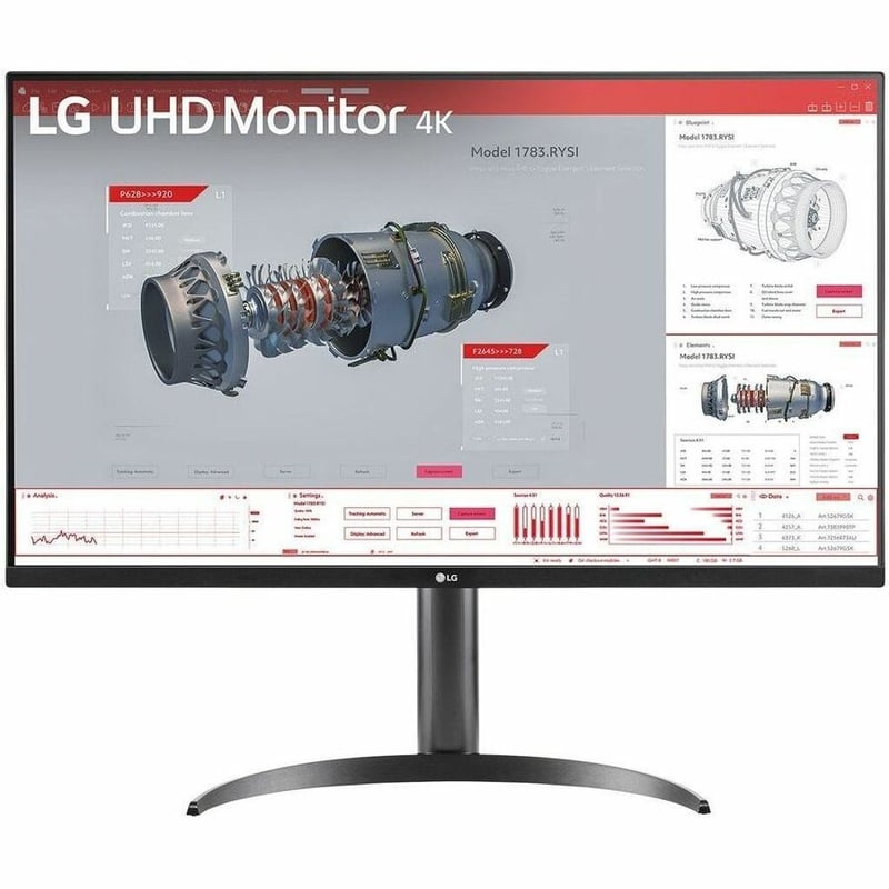 LG 32BR55U-B 32" Class 4K UHD LCD Monitor - 16:9