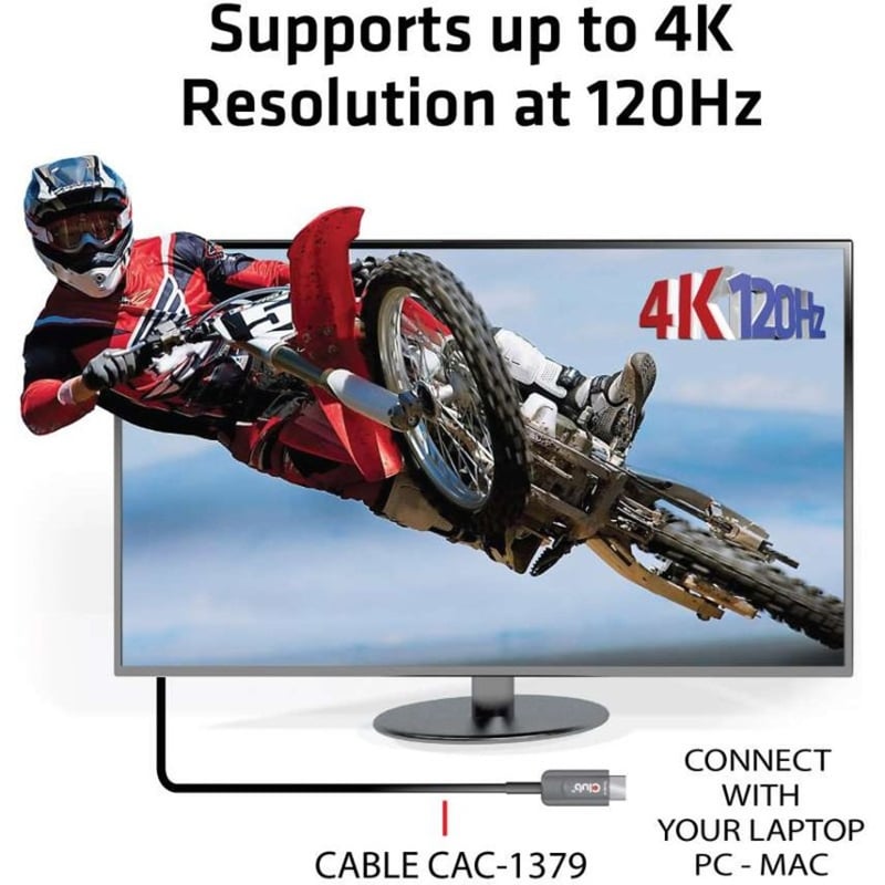 Club 3D HDMI AOC Cable 4K120Hz M/M 20m/65.6 ft - Thumbnail 5