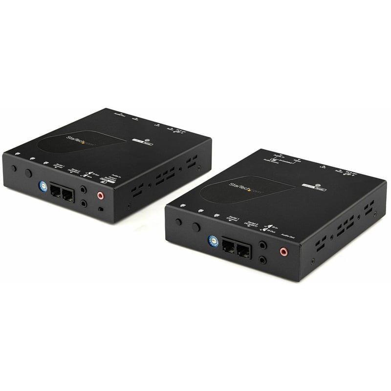 StarTech.com HDMI over IP Extender Kit with Video Wall Support - 1080p - HDMI over Cat5 / Cat6 Transmitter and Receiver Kit (ST12MHDLAN2K) - Thumbnail 1