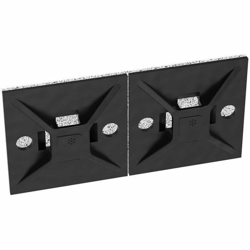 Panduit 4-Way Adhesive Backed Cable Tie Mount - Thumbnail 2