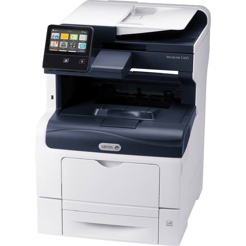 Xerox VersaLink C405/DNM Laser Multifunction Printer-Color-Copier/Fax/Scanner-36 ppm Mono/Color Print-600x600 Print-Automatic Duplex Print-80000 Pages Monthly-700 sheets Input-Color Scanner-600 Optical Scan-Color Fax-Gigabit Ether - Thumbnail 5