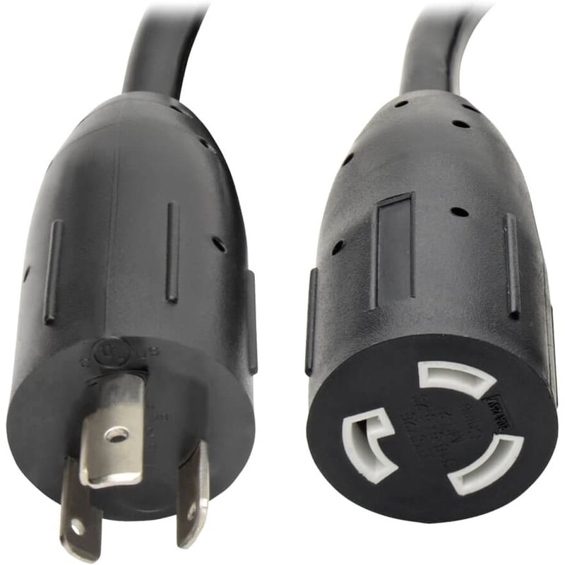 Eaton Tripp Lite Series Power Extension Cord, NEMA L5-20P to NEMA L5-20R- Heavy-Duty, 20A, 125V, 12 AWG, 10 ft. (3.05 m), Black, Locking Connectors - Thumbnail 1