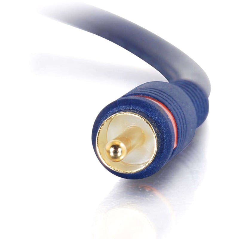 AUDIO COAX CABLE - RCA LEFT CONNECTOR - MALE LEFT GENDER - RCA RIGHT CONNECTOR - Thumbnail 3