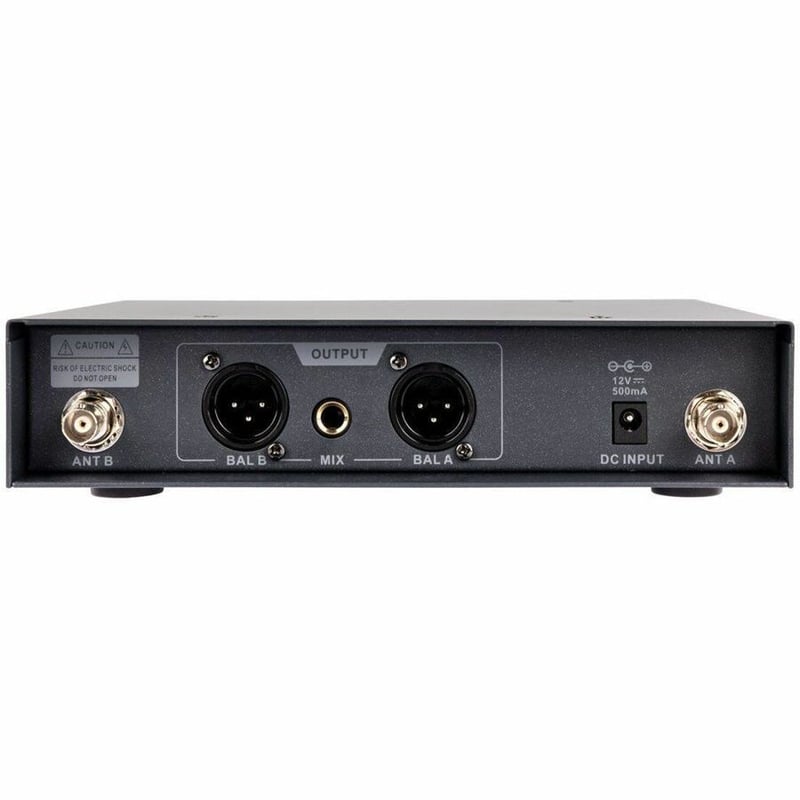 STAGE RIGHT BY MONOPRICE 200-CHANNEL UHF DUAL LAVALIER WIRELESS MICROPHONES SYST - Thumbnail 3