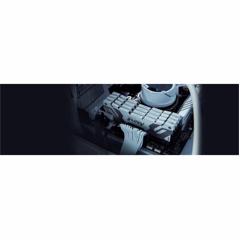24GB 8400MT/S DDR5 CL40 CUDIMM FURY RENEGADE SILVER XMP - Thumbnail 4