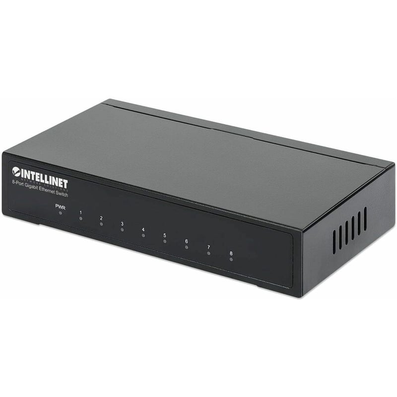 8 PORT GIGABIT ETHERNET SWITCH - Thumbnail 1