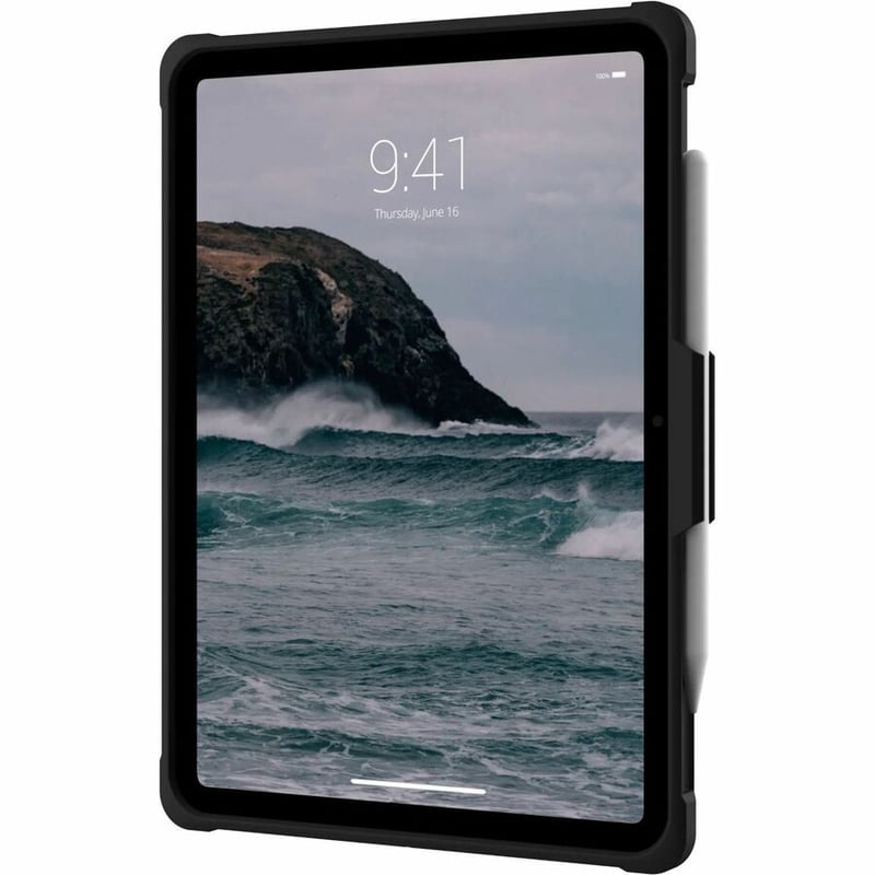 UAG CASE APPLE 11 (A16)/ 10.9 (10TH, GEN)- METROPOLIS W/HANDSTRAP- BLACK - Thumbnail 4