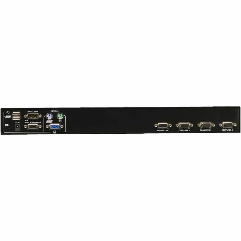 Tripp Lite by Eaton Rackmount KVM Switch 4-Port / USB / PS2 w/ On-Screen Display 1U - Thumbnail 2