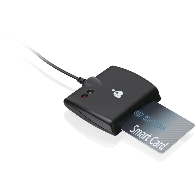 IOGEAR USB-C Smart Card Reader (TAA compliant) - Thumbnail 3