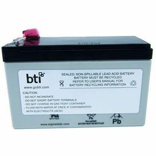 RBC51-SLA51-BTI 12V 9AH BATTERY RBC51 AVR550U AVR650UM ECO1000LCD