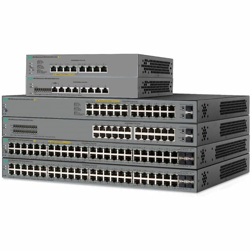HPE 1820-48G SWITCH 48 PORTS MANAGED DESKTOP RACK-MOUNTABLE