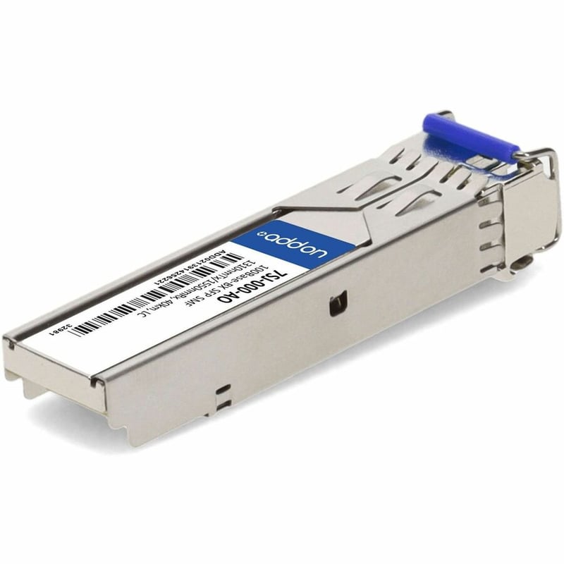 AddOn Accedian® 7SJ-000 Compatible TAA 100Base-BX SFP Transceiver (SMF, 1310nmTx/1550nmRx, 40km, LC, DOM) - Thumbnail 5