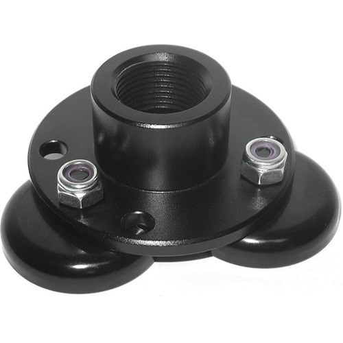 Zirkona Mounting Plate for Tablet, Smartphone - Black Powder Coat - Thumbnail 1