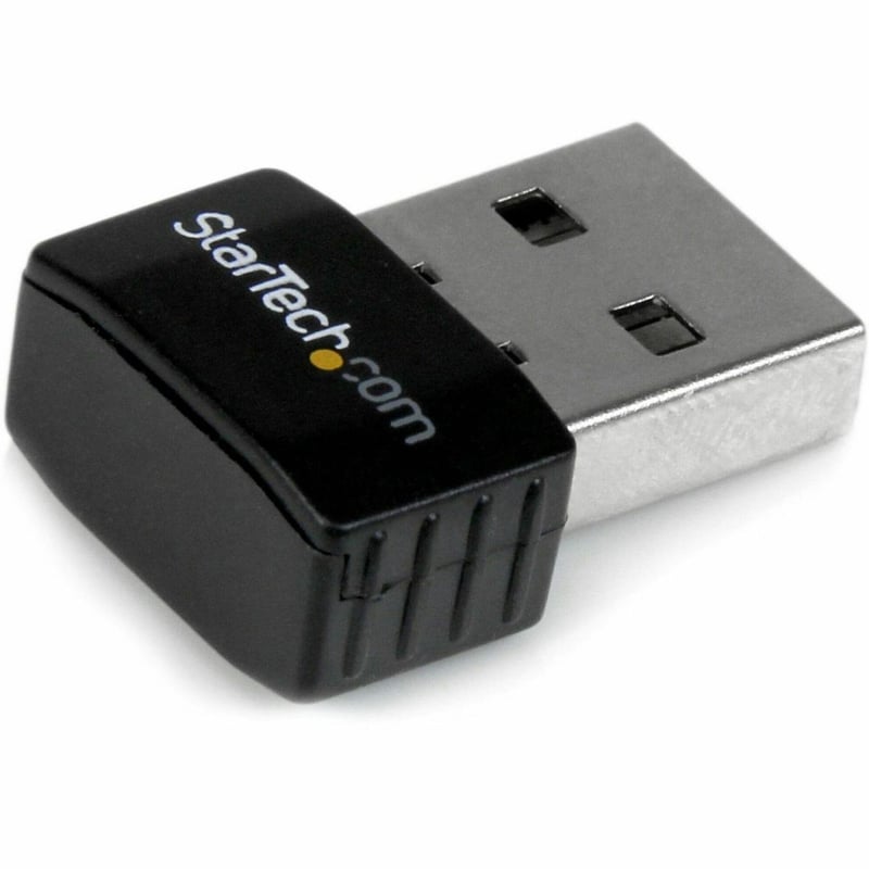StarTech.com USB 2.0 300 Mbps Mini Wireless-N Network Adapter - 802.11n 2T2R WiFi Adapter - Thumbnail 1