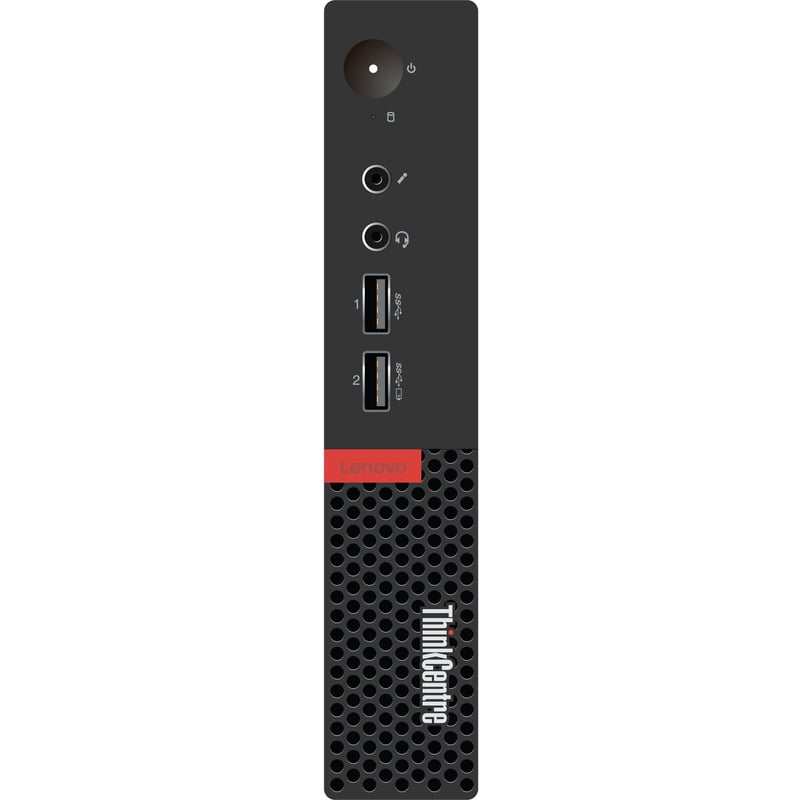 Lenovo ThinkCentre M710q 10MQS20C00 Desktop Computer - Intel Core i7 7th Gen i7-7700T - 8 GB - 128 GB SSD - Tiny - Thumbnail 1
