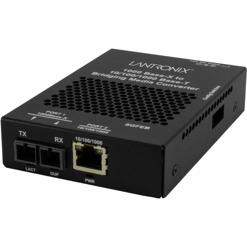 10/100/1000B-T TO 1000BASE-X MM SC 850NM WITH BR PWR SUPPLY