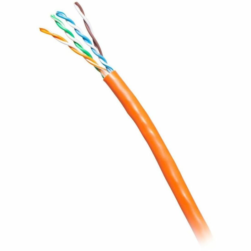 C2G BULK CAT6 UTP CMR TAA ORANG C2G 1000FT CAT6 ETHERNET CABLE CMR - Thumbnail 1
