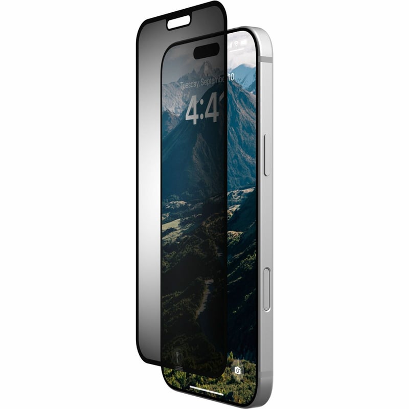 Urban Armor Gear Removable and Reusable Privacy Screen For iPhone 16 Pro Max - Tint Tinted - Thumbnail 1