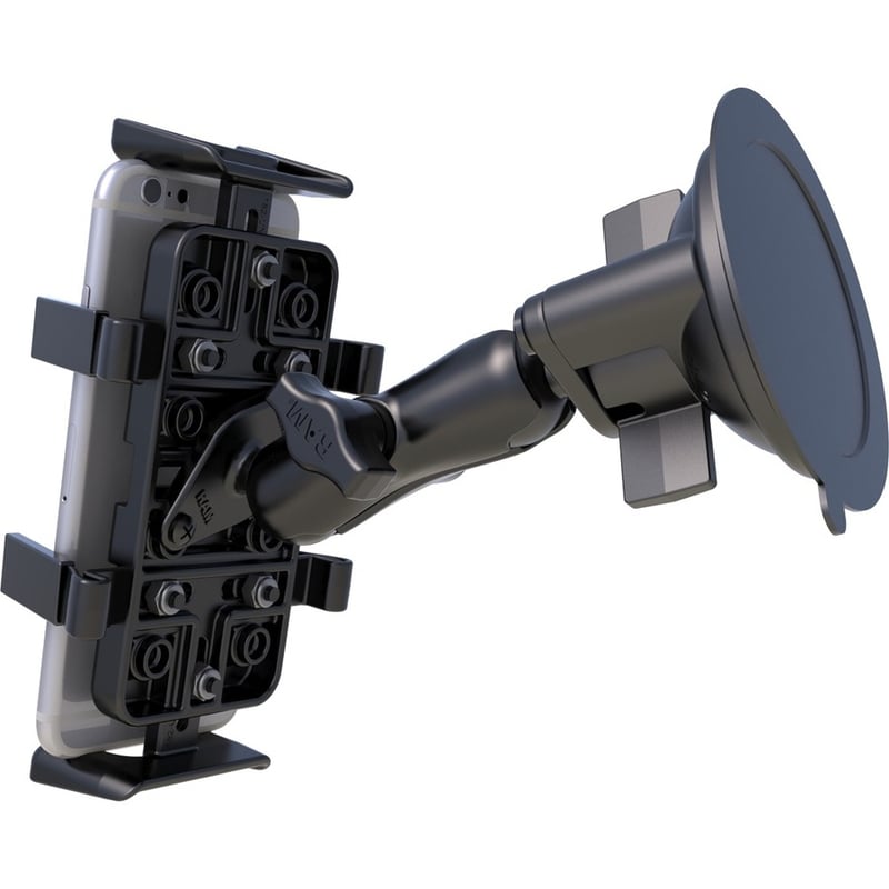 RAM Mounts Finger Grip Vehicle Mount for Suction Cup, Cell Phone, Two-way Radio, GPS - Thumbnail 3