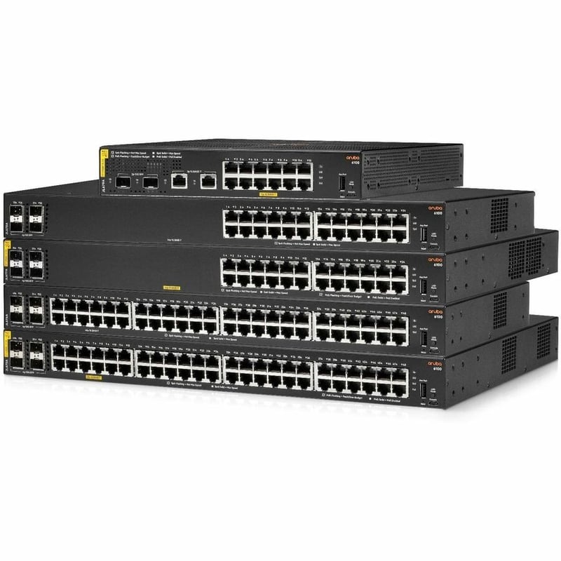 ARUBA 6100 48G CL4 4SFP+ SWCH PDU PL-WB - Thumbnail 2