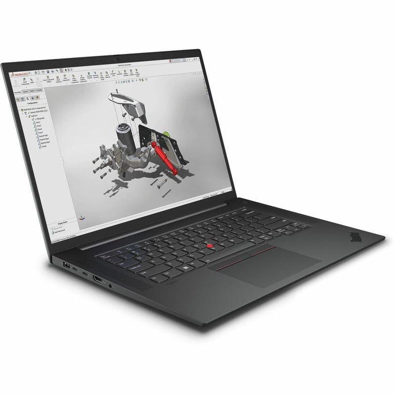Lenovo ThinkPad P1 Gen 6 21FV0023US 16" Mobile Workstation - WQXGA - 2560 x 1600 - Intel Core i7 13th Gen i7-13700H Tetradeca-core (14 Core) 2.40 GHz - 16 GB Total RAM - 512 GB SSD - Black Paint - Thumbnail 4