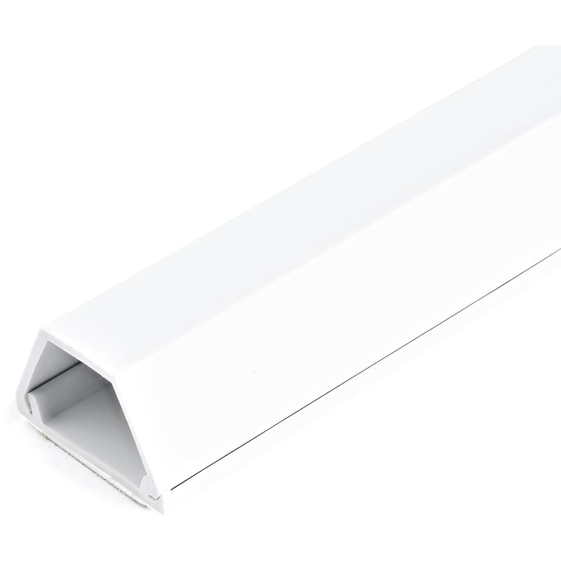 StarTech.com 6 ft 2 Piece Cable Raceway Duct - White - Thumbnail 1