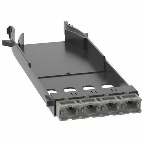 Panduit HD Flex MPO FAP, 4-port Type B, Charcoal Gray - Thumbnail 1