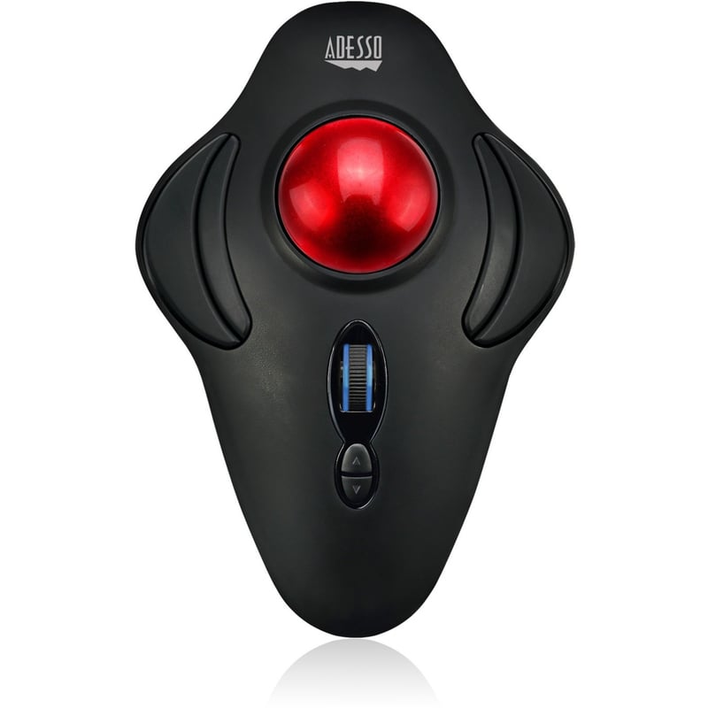 Adesso iMouse T40 Wireless Programmable Ergonomic Trackball Mouse - Thumbnail 1