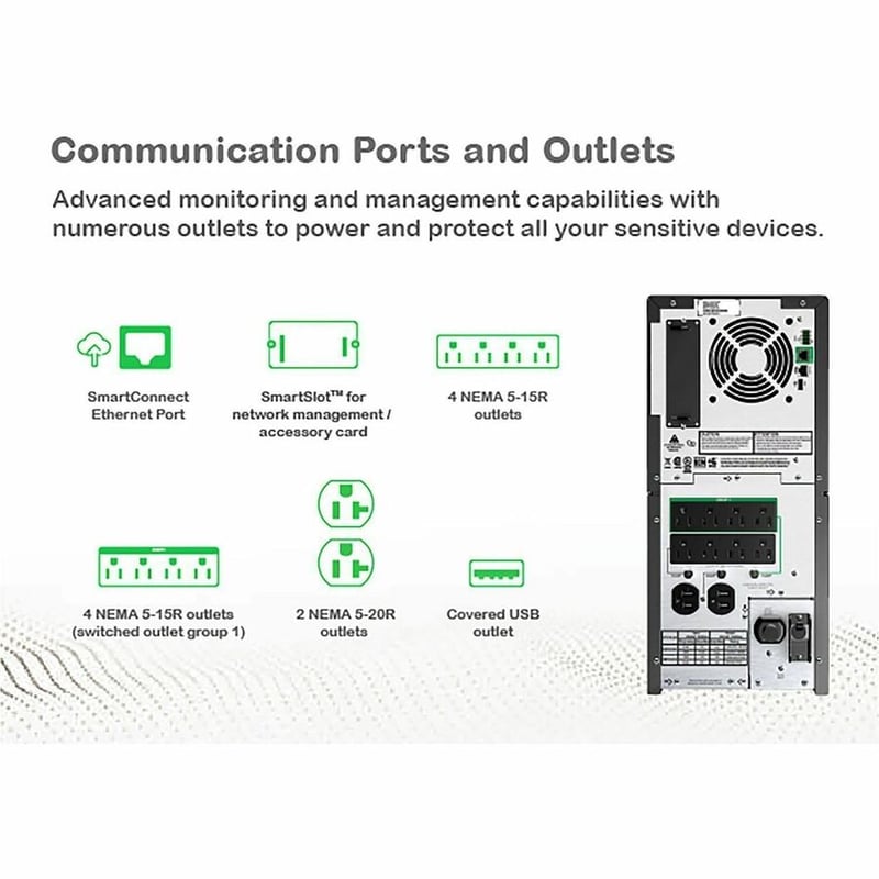 APC by Schneider Electric Smart-UPS 3000VA LCD 120V with SmartConnect - Thumbnail 4