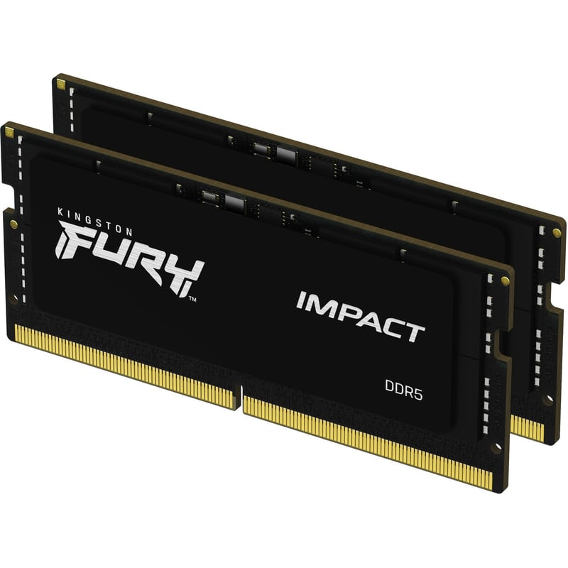 Kingston FURY Impact 32GB (2 x 16GB) DDR5 SDRAM Memory kit - Thumbnail 1