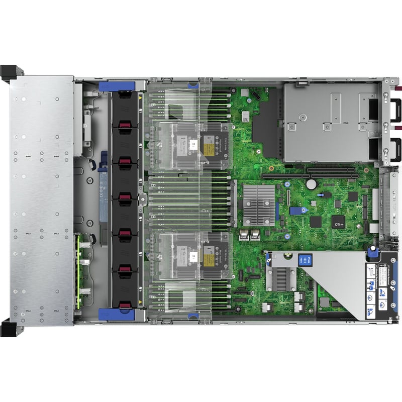HP DL380 G10 2U SILVER 4114 32GB 12GB/S SAS SATA/600 1 X 800 W - Thumbnail 2